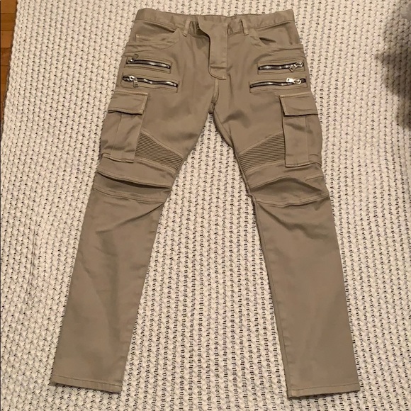 balmain cargo pants